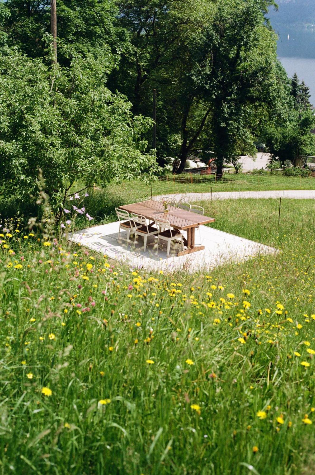 Bacherlhaus Traunkirchen Buitenkant foto